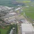We cross over Cambridge Airport before our final approach