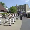 Morris dancing near the public toilets, Morris Dancing, and Rick Wakeman Opens the Park Pavillion Mural, Diss, Norfolk - 30th May 2008