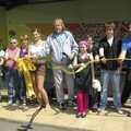 2008 Rick Wakeman gets the mural painters on stage