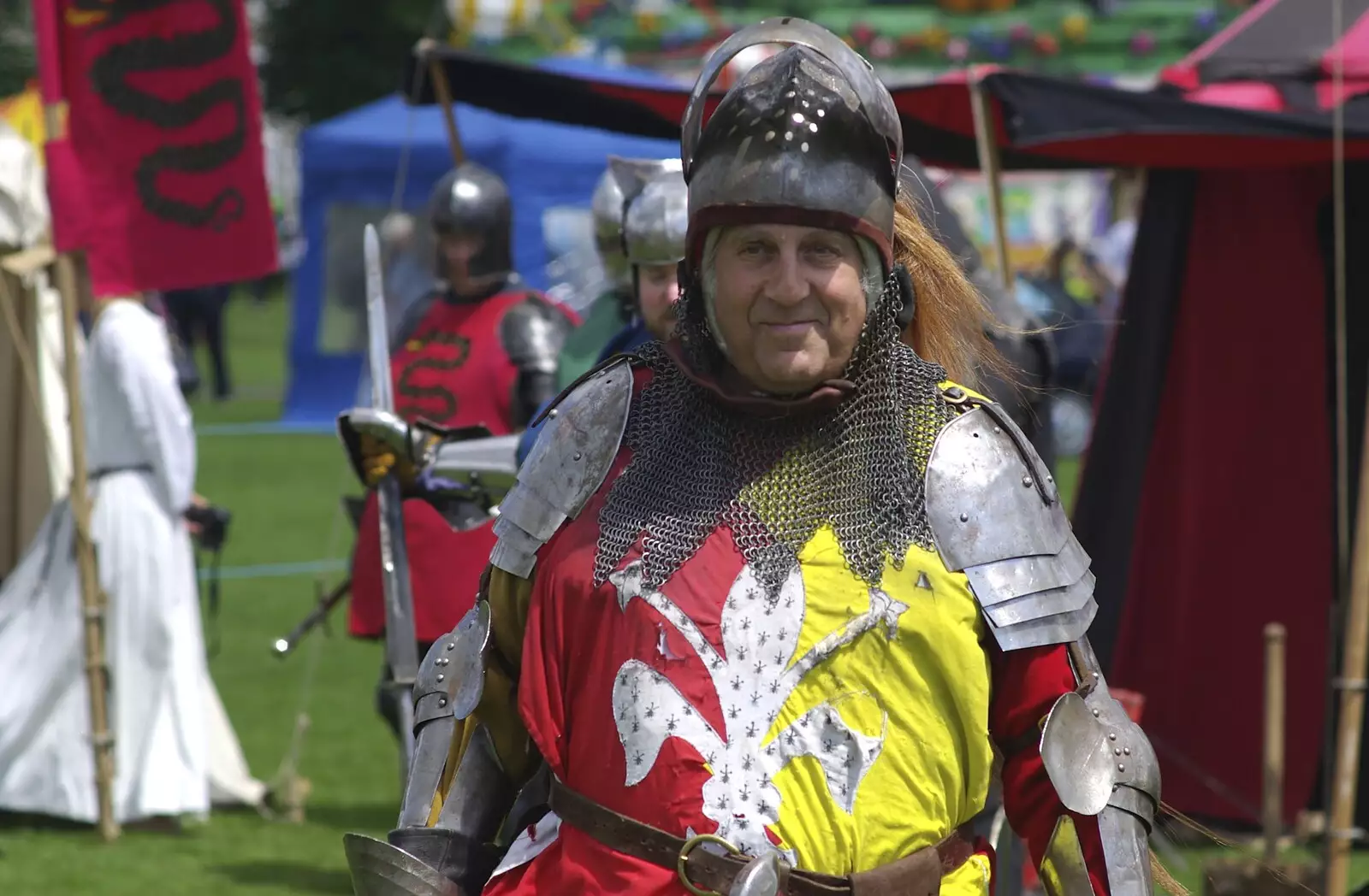 A knight of the occasional table, from A New Bedroom, and The Cambridge County Show, Parker's Piece, Cambridge and Brome - 14th June 2008