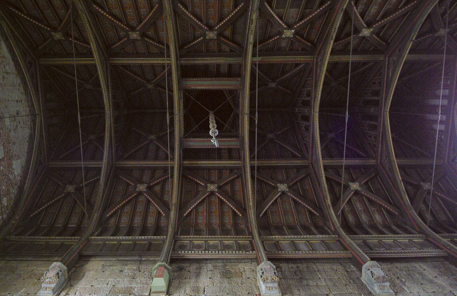 Qualcomm at Alton Towers, Staffordshire - 29th June 2008: An impressive ceiling