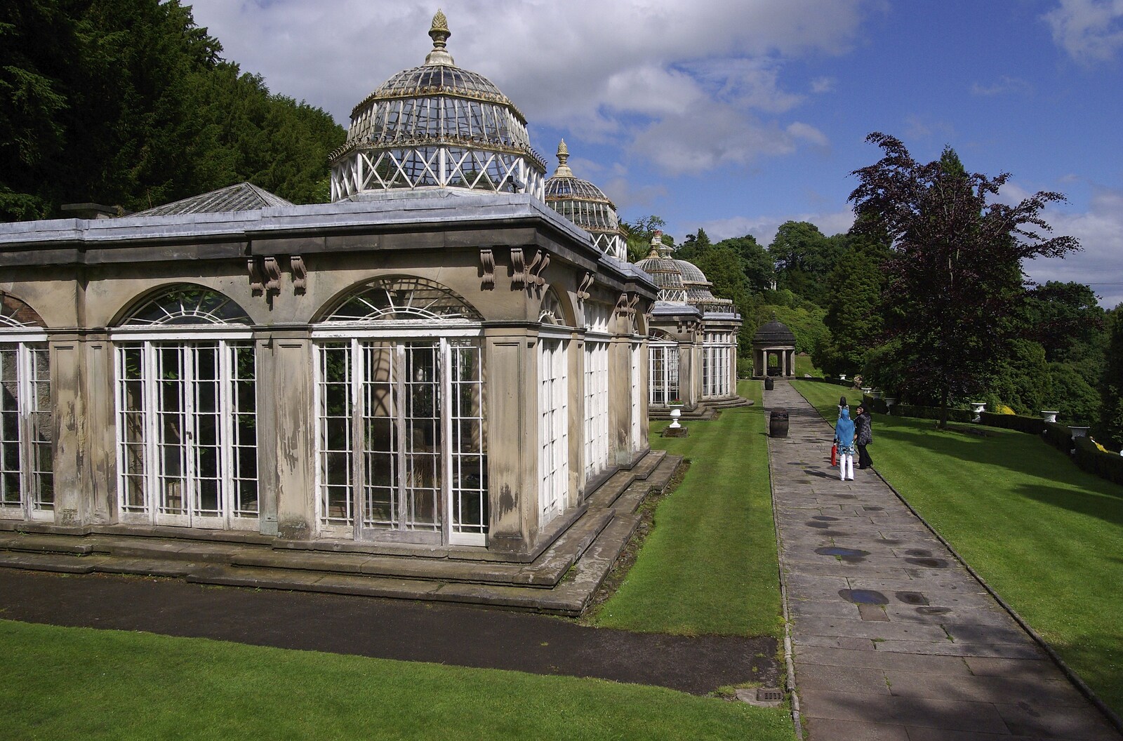 Qualcomm at Alton Towers, Staffordshire - 29th June 2008: The Alton Towers orangery