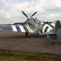 Spitfire: possibly the most gorgeous plane ever built, Debach And the B-17 "Liberty Belle", Suffolk - 12th July 2008