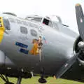 The nose-work of Liberty Belle, Debach And the B-17 "Liberty Belle", Suffolk - 12th July 2008