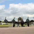 Ready for another trip around the skies of Suffolk, Debach And the B-17 "Liberty Belle", Suffolk - 12th July 2008