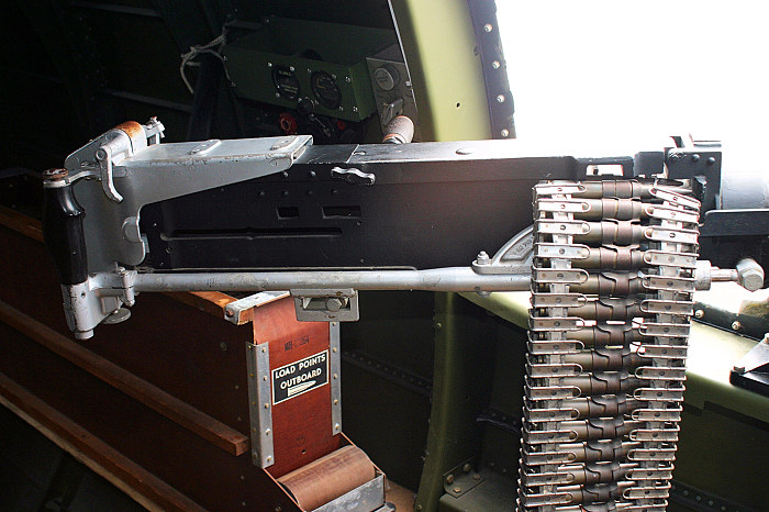 The waist-gunner's position from Debach And the B-17 "Liberty Belle", Suffolk - 12th July 2008