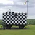 A mobile observation unit, Debach And the B-17 "Liberty Belle", Suffolk - 12th July 2008