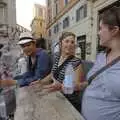 Pieter, Jules and Isobel, A Sojourn in The Eternal City, Rome, Italy - 22nd July 2008