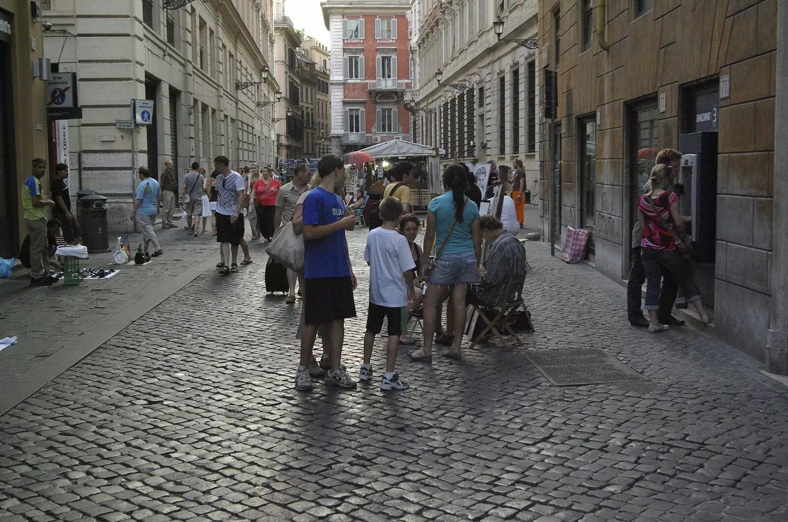 The cobbles of Rome, from A Sojourn in The Eternal City, Rome, Italy - 22nd July 2008