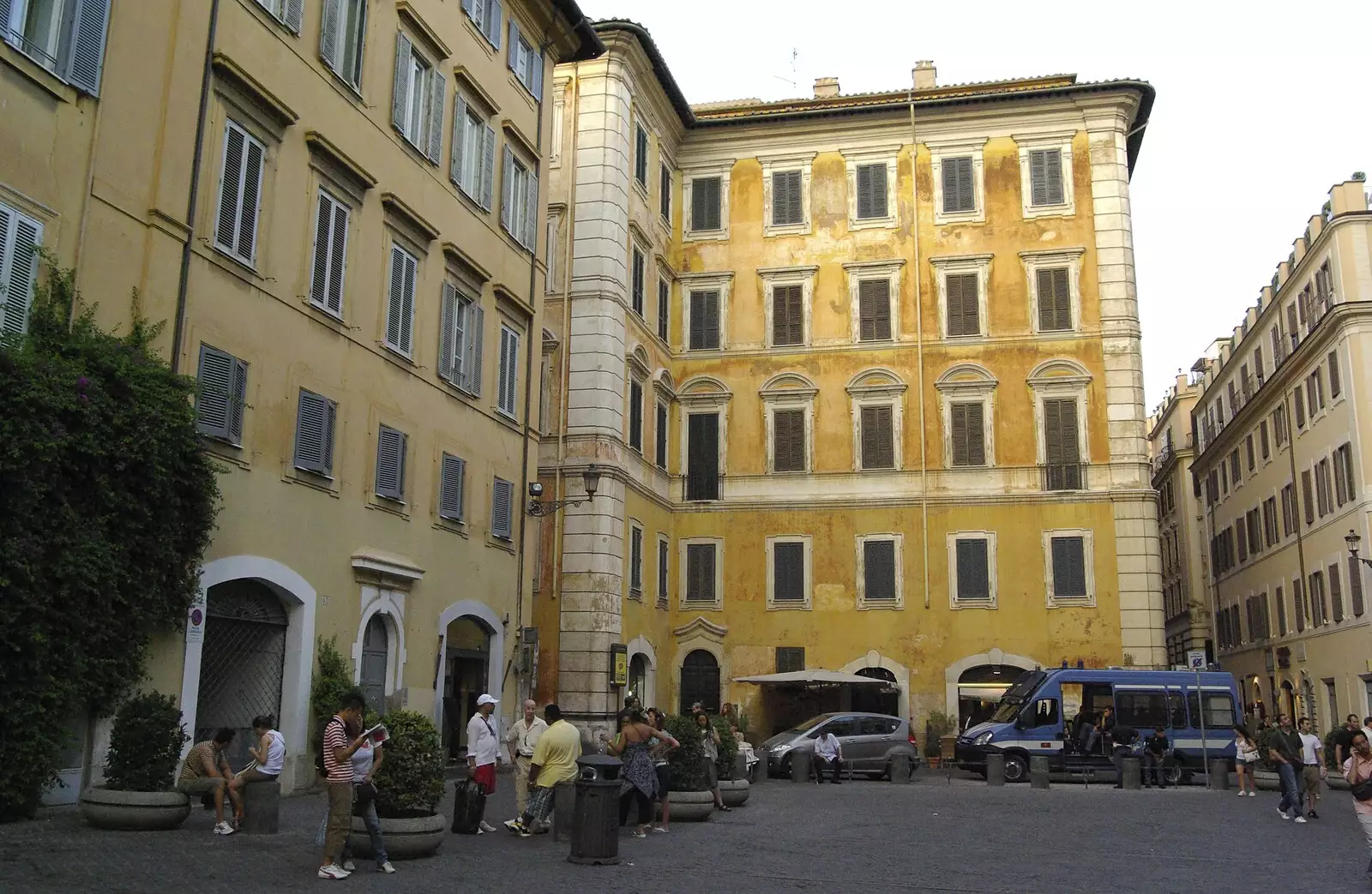 Nice apartment buildings, from A Sojourn in The Eternal City, Rome, Italy - 22nd July 2008