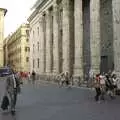 Roman buildings and columns, A Sojourn in The Eternal City, Rome, Italy - 22nd July 2008