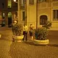 A cobbled square in sodium light, A Sojourn in The Eternal City, Rome, Italy - 22nd July 2008