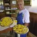 The chef proudly shows off his ravioli, A Sojourn in The Eternal City, Rome, Italy - 22nd July 2008