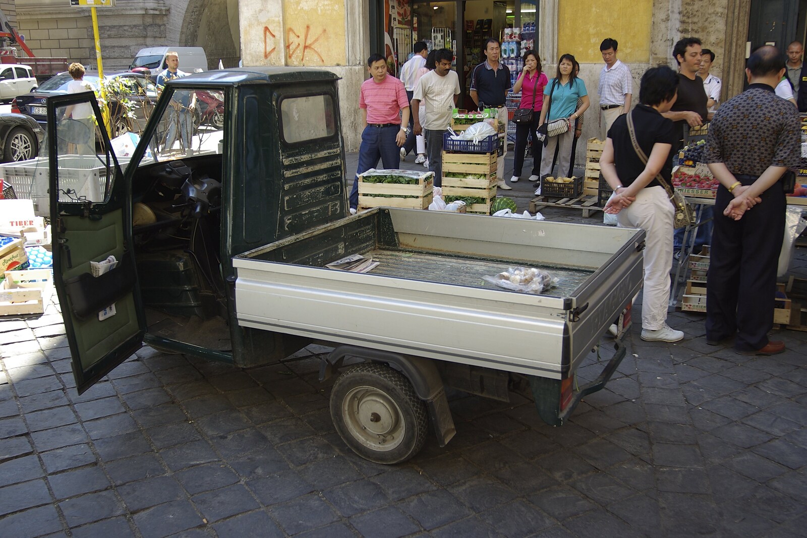 A City Works vehicle from A Sojourn in The Eternal City, Rome, Italy - 22nd July 2008