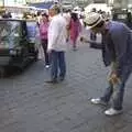 Pieter takes a photo of a tiny van, A Sojourn in The Eternal City, Rome, Italy - 22nd July 2008