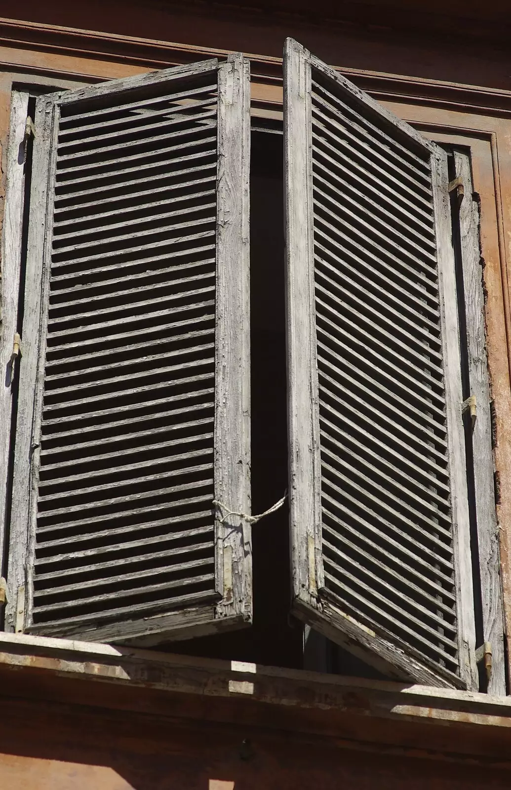 Well-worn shutters, from A Sojourn in The Eternal City, Rome, Italy - 22nd July 2008