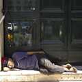 A Sojourn in The Eternal City, Rome, Italy - 22nd July 2008, Another homeless dude asleep on a doorstep