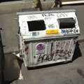 A Sojourn in The Eternal City, Rome, Italy - 22nd July 2008, Graffiti'd bins