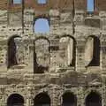 The walls of the Colosseum, A Sojourn in The Eternal City, Rome, Italy - 22nd July 2008