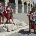 Some 'Romans' outside Il Colosseo, A Sojourn in The Eternal City, Rome, Italy - 22nd July 2008