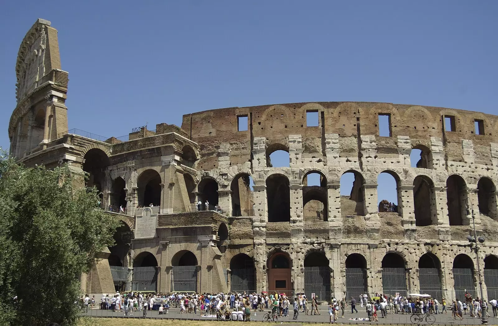 The Colisseum, from A Sojourn in The Eternal City, Rome, Italy - 22nd July 2008