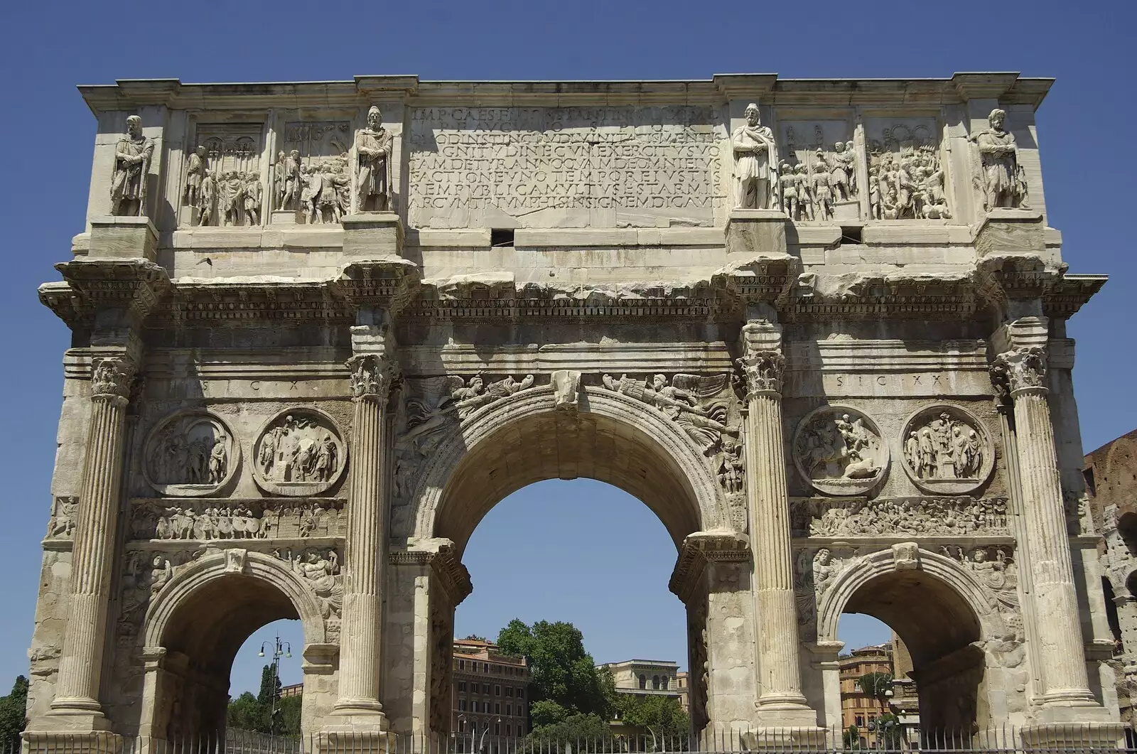 The Arch of Constantine, from A Sojourn in The Eternal City, Rome, Italy - 22nd July 2008