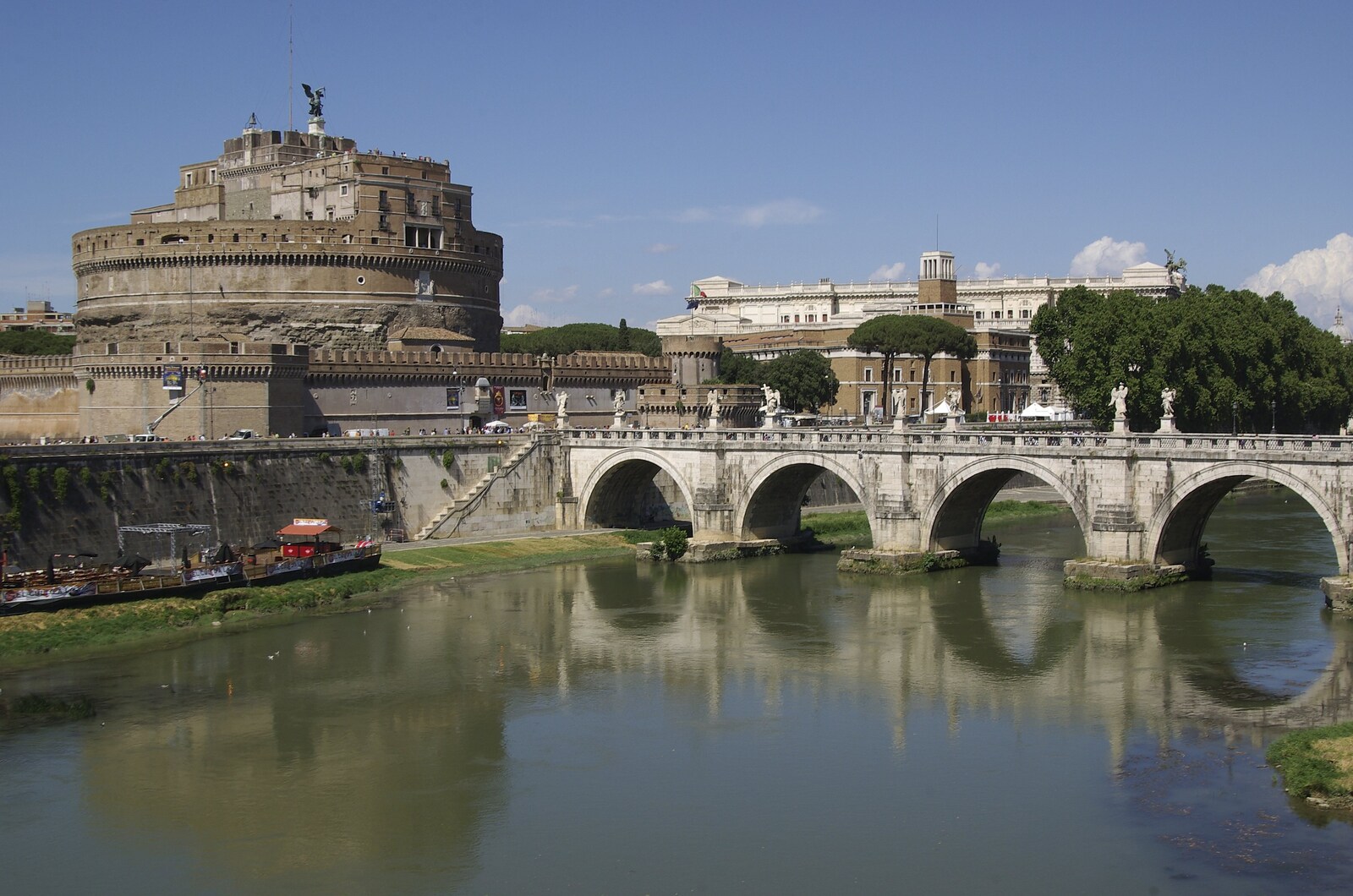 A Sojourn in The Eternal City, Rome, Italy - 22nd July 2008: The Castel Sant'Angelo