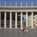 The collonade around St Peter's Square, A Sojourn in The Eternal City, Rome, Italy - 22nd July 2008