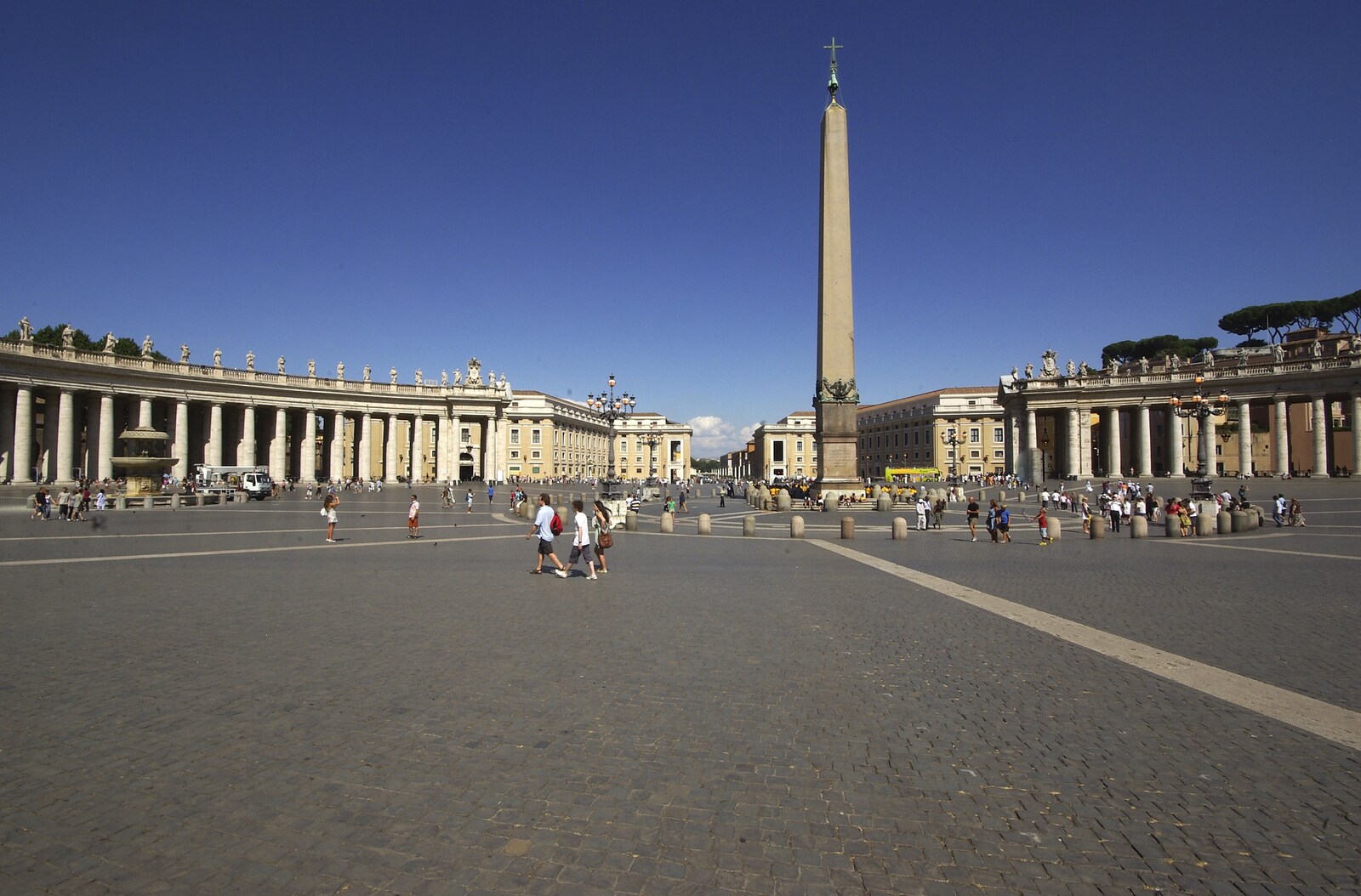 A Sojourn in The Eternal City, Rome, Italy - 22nd July 2008: St. Peter's Square, Vatican