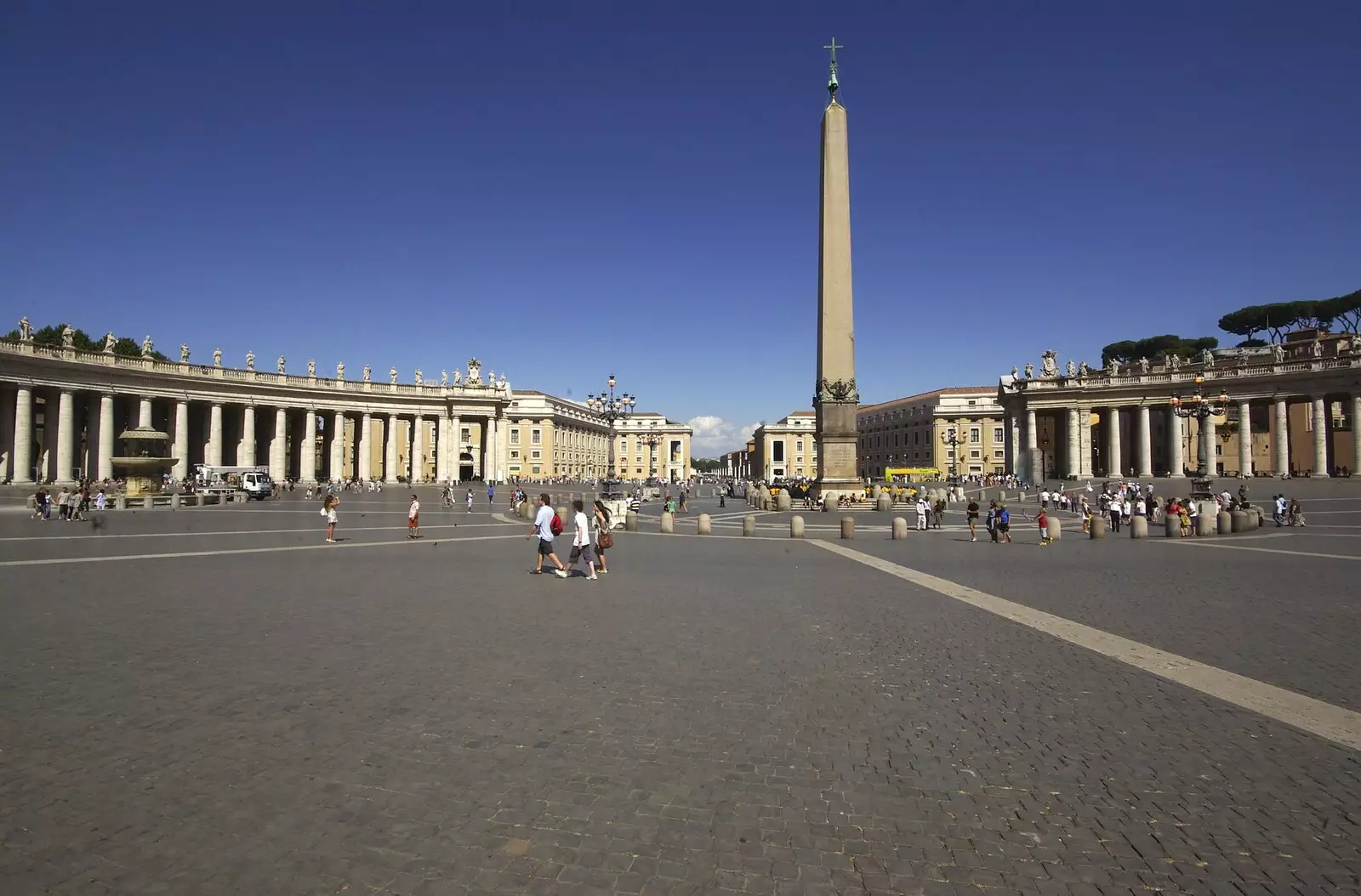 St. Peter's Square, Vatican, from A Sojourn in The Eternal City, Rome, Italy - 22nd July 2008