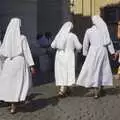 A group of nuns cross St. Peter's Square, A Sojourn in The Eternal City, Rome, Italy - 22nd July 2008