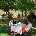 Picnic under the fig trees, Tenuta Il Palazzo in Arezzo, Tuscany, Italy - 22nd July 2008