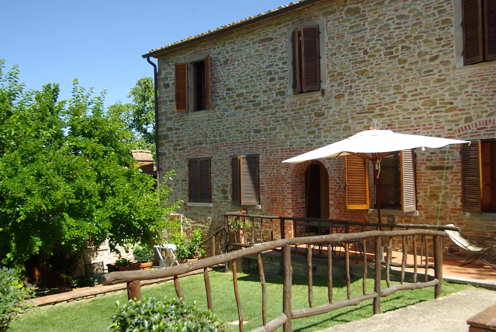 One of the apartments, from Tenuta Il Palazzo in Arezzo, Tuscany, Italy - 22nd July 2008