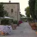 Massive pots around the apartments, Tenuta Il Palazzo in Arezzo, Tuscany, Italy - 22nd July 2008