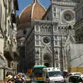 A first sighting of Il Duomo, A Day Trip to Firenze, Tuscany, Italy - 24th July 2008