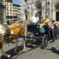 A Day Trip to Firenze, Tuscany, Italy - 24th July 2008, A horse and (tourist) trap