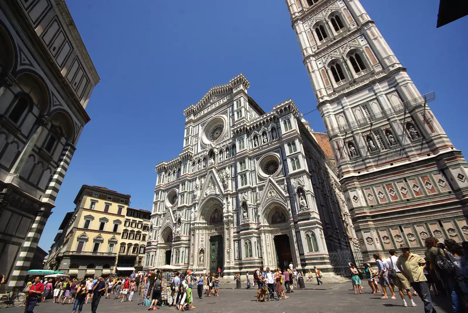 Fish-eye of te cathedral, from A Day Trip to Firenze, Tuscany, Italy - 24th July 2008