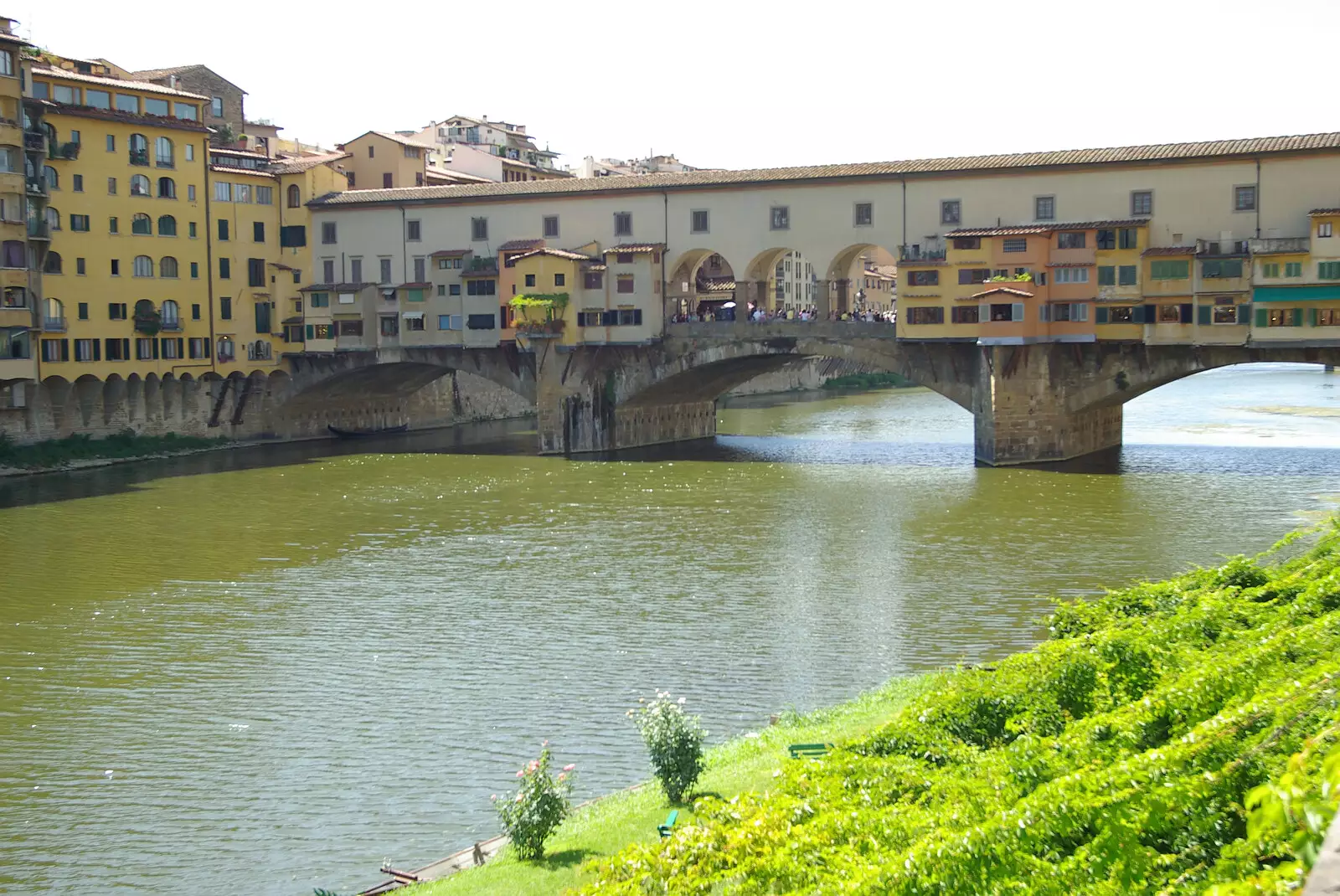 The Ponte Vecchio, from A Day Trip to Firenze, Tuscany, Italy - 24th July 2008