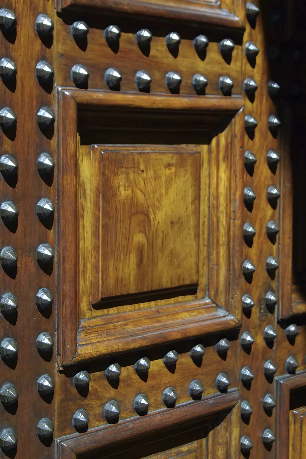 A studded door, from A Day Trip to Firenze, Tuscany, Italy - 24th July 2008