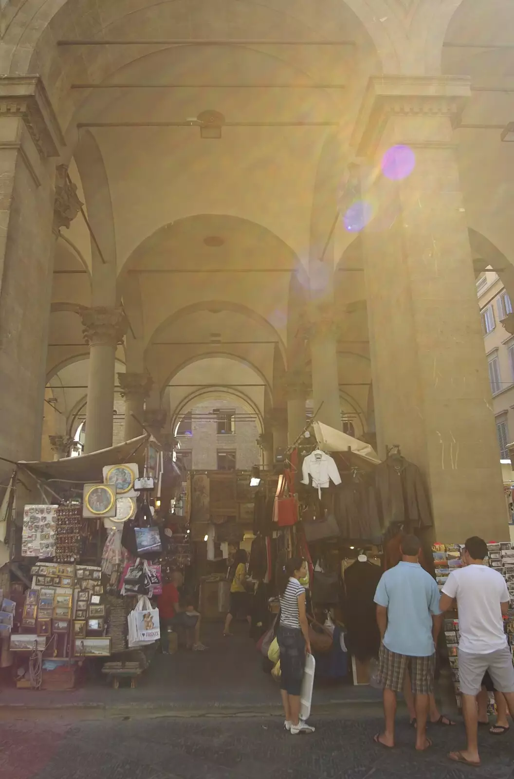 Firenze market, from A Day Trip to Firenze, Tuscany, Italy - 24th July 2008