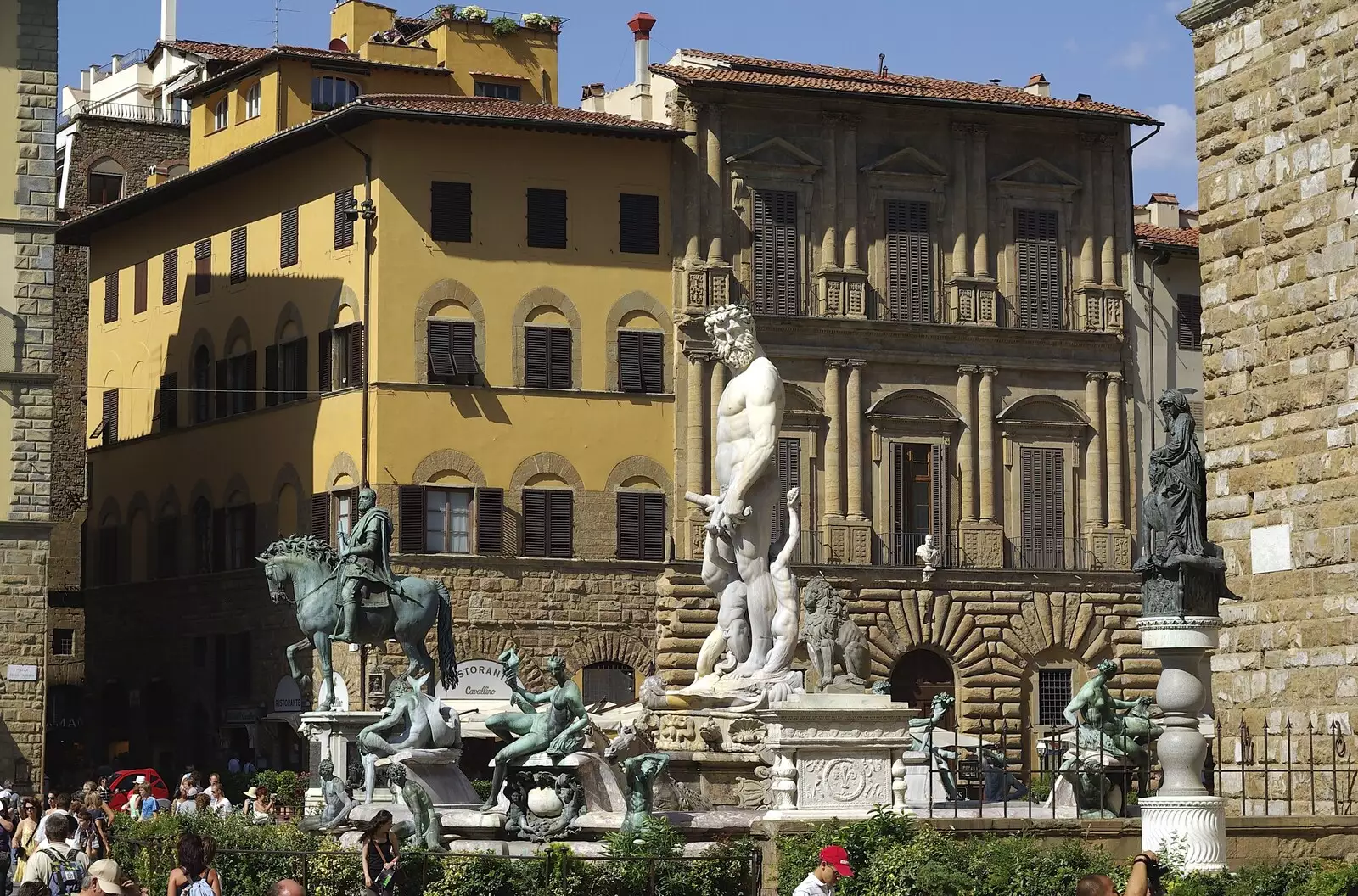 The statue of Neptune, from A Day Trip to Firenze, Tuscany, Italy - 24th July 2008