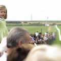 A Day At The Races, Newmarket, Suffolk - 23rd August 2008, A small girl looks out over the July course
