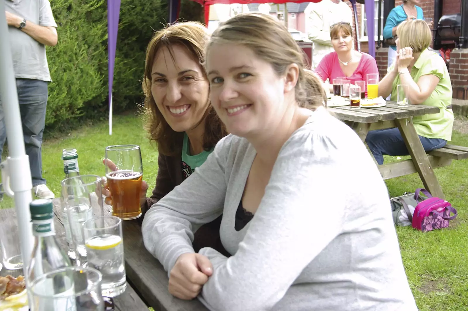 Carmen and Isobel, from Sam and Daisy at The Cherry Tree, and Sis and Matt Visit, Suffolk - 14th September 2008