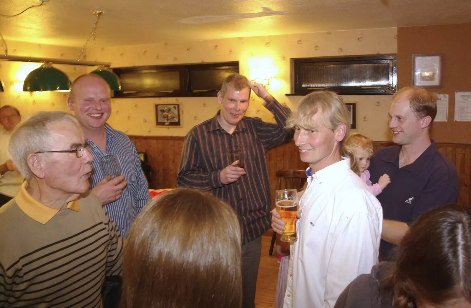 The boys, from Bill and Carmen's Post-Wedding Thrash, Yaxley Cherry Tree, Suffolk - 8th November 2008