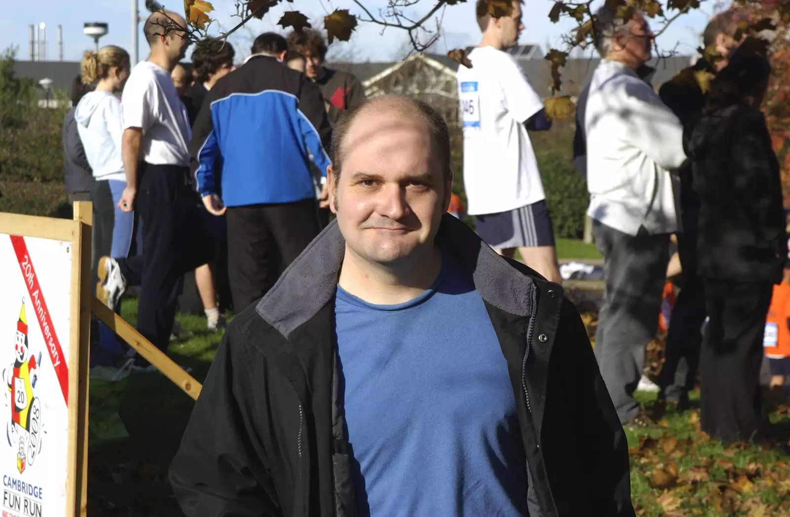 Francis, from Qualcomm, from The Cambridge Fun Run, Milton Road, Cambridge - 14th November 2008