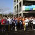 The scene outside the Milton Hilton, The Cambridge Fun Run, Milton Road, Cambridge - 14th November 2008