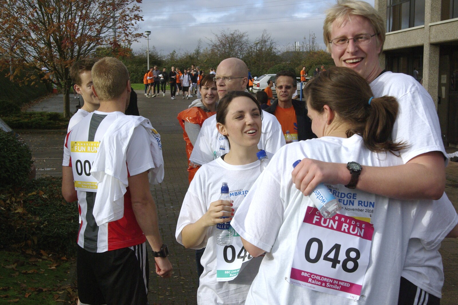 The Cambridge Fun Run, Milton Road, Cambridge - 14th November 2008: Nick 'Son of Boris' makes it back
