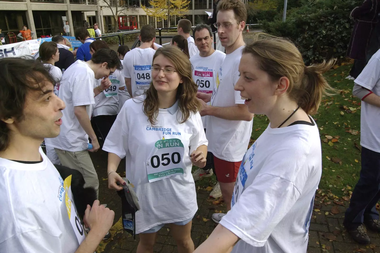 Ramon and Lyndsey, from The Cambridge Fun Run, Milton Road, Cambridge - 14th November 2008