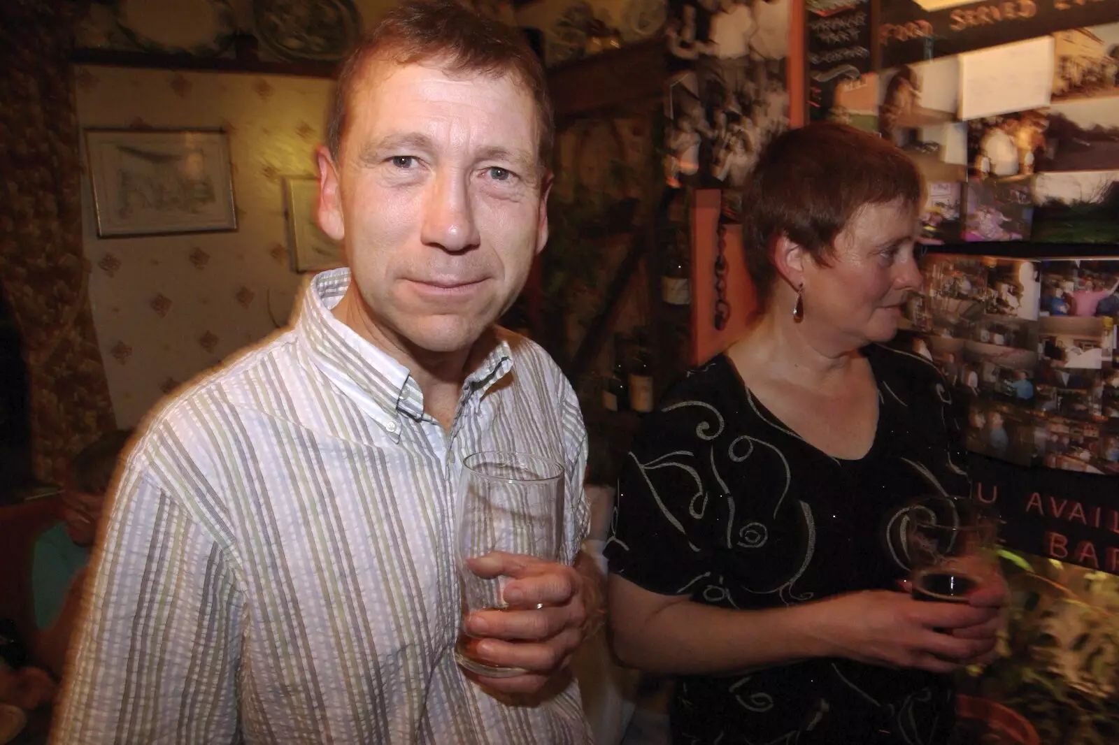 Apple and Pippa, from The Swan Inn's 25th Anniversary, Brome, Suffolk - 14th November 2008