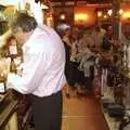 Alan behind the bar, The Swan Inn's 25th Anniversary, Brome, Suffolk - 14th November 2008